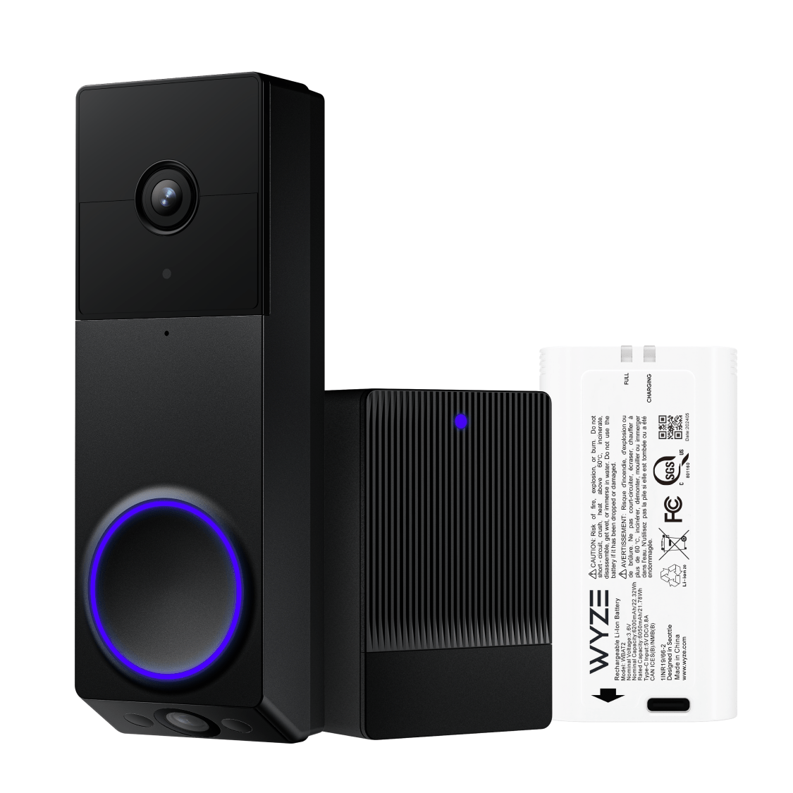 Duo Cam Doorbell + Extra Battery