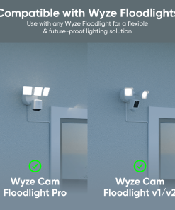 Alternative view of Cam Floodlight Pro + Plug-In Mount