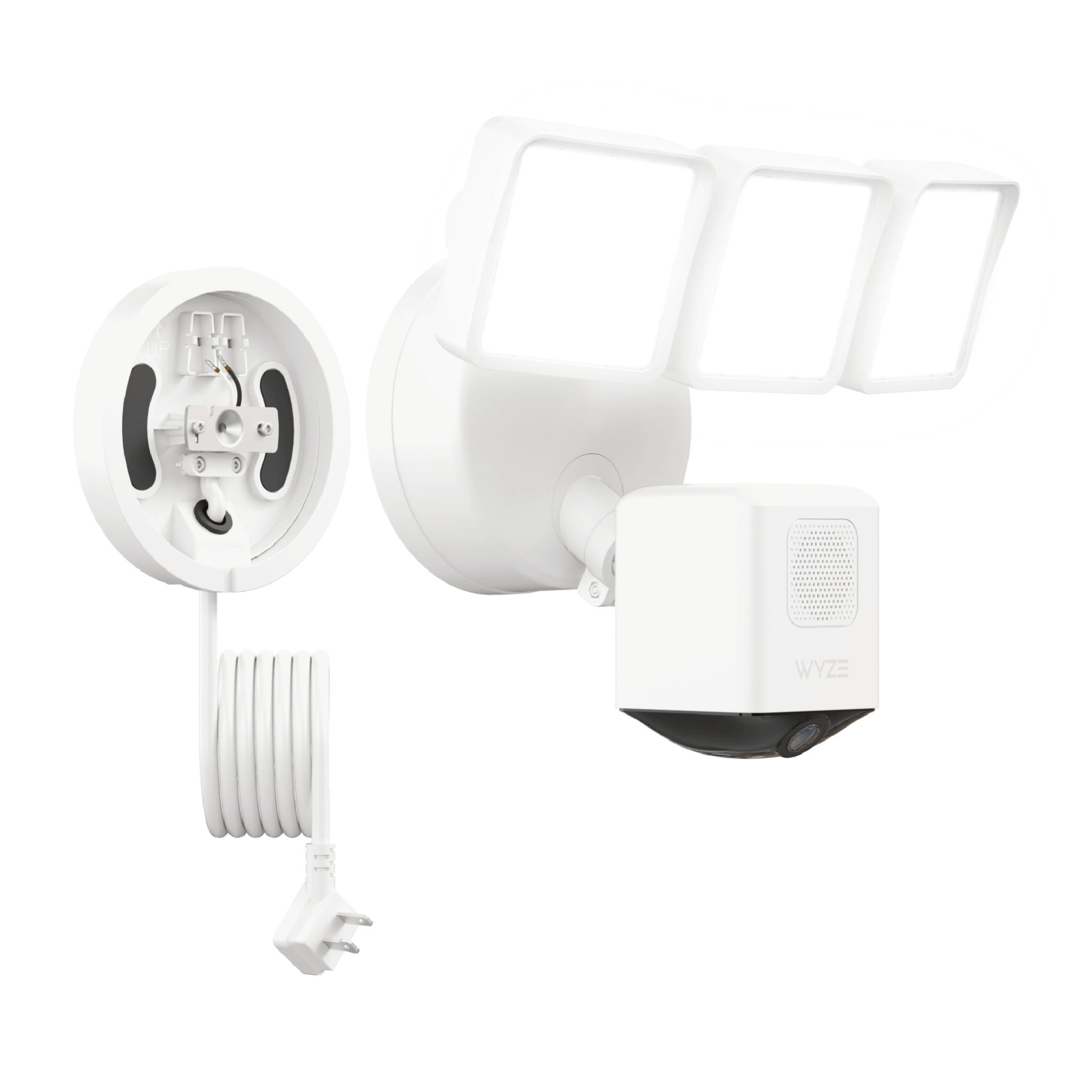 Cam Floodlight Pro + Plug-In Mount